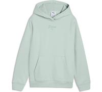 Puma Essentials Script FL Mädchen Kapuzensweater, grün 140