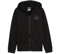 Puma Mädchen Sweatjacke ESS SCRIPT Full-Zip Hoodie FL G 689253-01 176 PUMA Black