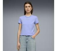 PUMA Essentials Script T-Shirt Damen, Kleidung, Lila, M
