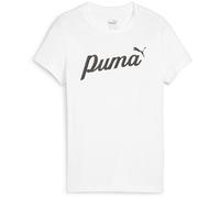 PUMA Essentials+ Script T-Shirt Mädchen 02 - PUMA white 140