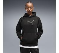 PUMA Essentials Sequins Hoodie Damen, Kleidung, Schwarz, XS