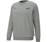 PUMA Essentials Small Logo Crew TR Sweatshirt medium gray heather S