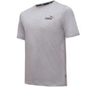 PUMA Essentials Small Logo T-Shirt Herren medium gray heather L