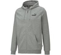 PUMA Essentials Small Logo Terry-Kapuzenjacke medium gray heather L