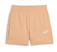 PUMA Essentials Small No. 1 Logo 5'' High-Waist French Terry Sweatshorts Damen 63 - warm beige L