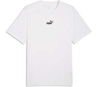 Puma ESSENTIALS SMALL NO.1 LOGO CENTERED TEE T-Shirt für Herren, weiß, größe S