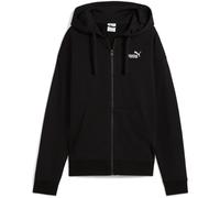 PUMA Mädchen ESS Small No. 1 Logo Comfort Full-Zip Hoodie TR Hooded Sweatshirt, PUMA Black, L