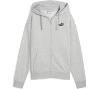 Puma Essentials Small No. 1 Logo Comfort Full-zip Hoodie TR light gray heather (04) L