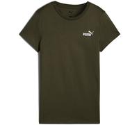 PUMA Essentials Small No. 1 Logo T-Shirt Damen 70 - dark olive S