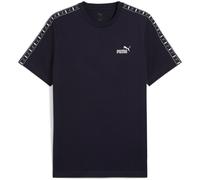 Puma Unisex ESS Tape Tee T-Shirts, New Navy, L EU