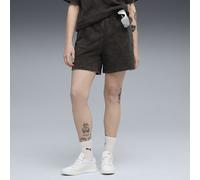 PUMA Essentials Wash High-Waist-Shorts Damen, Accessoires, Schwarz, 3XL Black