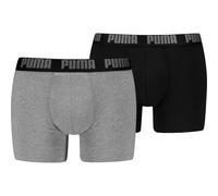 Puma Everyday Basic 2er-Pack Herren Unterhose, grau M