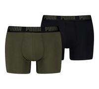 Puma Everyday Basic 2er-Pack Herren Unterhose, grün L