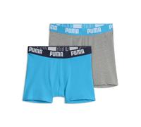PUMA Everyday Basic Boxershorts Teenager (2er-Pack), Kleidung, Grau, 14