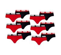 Puma Herren Slips Everyday – 2er Pack, rot/schwarz, Gr. M