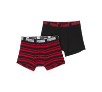 PUMA Everyday Heritage Stripe Boxer 2 Einheiten L, rot/schwarz, L