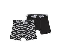 PUMA Everyday Logo Boxershorts Teenager (2er-Pack), Kleidung, Schwarz, 12