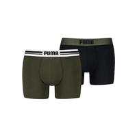 PUMA Everyday Boxershorts 2er-Pack Herren | Forest | Größe: L Forest