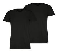 PUMA 2er Pack Herren Shirts V-Neck T-Shirts Pure Cotton Regular Fit