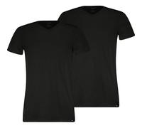 Puma Everyday V-Neck 2er-Pack Herren T-Shirt, schwarz M