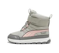 Puma Evolve Boot Puretex AC+ Winterschuhe Kinder 05 - galactic gray/tart cherry/puma black 35 für Kinder, grau, Größe 28 EU / 10 Kids UK