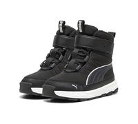 PUMA Evolve Boot Schneeschuh für Kinder, Unisex, alternativer Verschluss, Puma Schwarz-starkes Grau-Puma-Weiß, 2 Little Kid