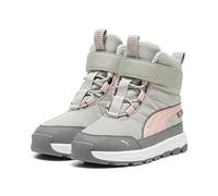 Puma Evolve Puretex AC Inf Winterstiefel, Smokey Gray/Future Pink/White, 31