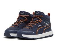 Winterboots PUMA "EVOLVE TRAIL PS" Gr. 31, blau (club navy, maple syrup), Damen, Synthetik, Schuhe, Snowboots, Winterstiefel, Winterschuhe (21975955-31) club navy, maple syrup