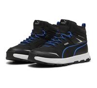 PUMA Unisex Kinder Evolve Trail Jr Sneaker, Puma Black Hyperlink Blue, 37 EU