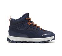 PUMA Evolve Trail Sneaker Kinder 02 - club navy/maple syrup 30