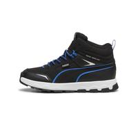 PUMA Evolve Trail Jr Sneaker, Black-Hyperlink Blue, 37.5 EU