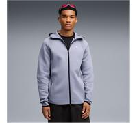 PUMA Evostripe Double Knit Kapuzenjacke Herren 65 - gray sky M