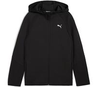 PUMA Evostripe Reißverschluss-Hoodie für Jugendliche, Kleidung, Schwarz, 15-16Y Black