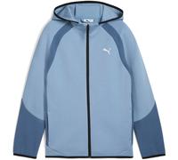 PUMA Evostripe Double Knit Kapuzenjacke Jungen 34 - cool blue 164