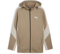 Puma Evostripe Full-Zip DK Herren Kapuzensweater, braun L