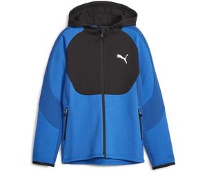 Puma Evostripe Full-zip Dk Jungen Kapuzensweater, blau 128