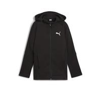 PUMA EVOSTRIPE FZ Hoodie DK B, Jungen Schweiß, PUMA Black, 681803 116