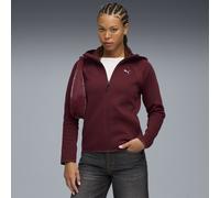 PUMA EvoStripe Kapuzenjacke Damen, Kleidung, Ruby Shimmer, S Red