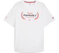 Puma F1 Essentials Graphic Kurzarm-t-shirt S PUMA White