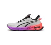 PUMA Fast-Trac Nitro 3 Trailrunning-Schuhe Herren 12 - feather gray/glowing red/pure magenta 43