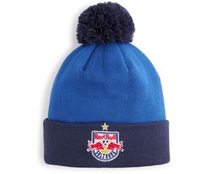 PUMA FC Red Bull Salzburg Essentials Pom Pom Beanie 12 - club navy/cobalt glaze