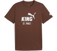 Puma Fcsp King Logo Tee espresso brown-puma white (01) M