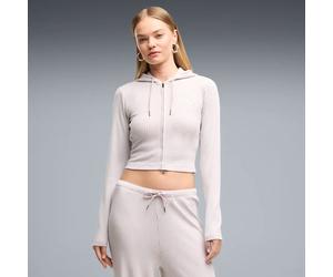 Puma Felpa con cappuccio Full-Zip Soft Touch Misty Pink Heather da Donna Frau S S