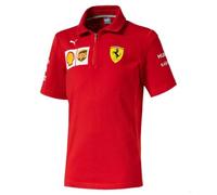 PUMA Ferrari Jungen Team Polo Rosso Corsa 140