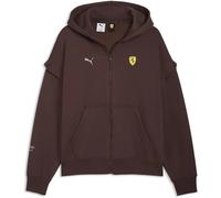 PUMA Scuderia Ferrari Premium Oversized Hoodie Herren, Accessoires, Braun, XL Brown