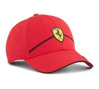 Baseball Cap PUMA "Ferrari Race Baseballcap Erwachsene", Damen, Gr. OneSize, rot (rosso corsa rot), Obermaterial: 100% Polyester; Futter Vorderteil: 100% Polyester; Unter Schirm: 100% Polyester, unifa
