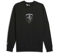 Puma FERRARI RACE BIG SHIELD CREW Herren Sweatshirt, schwarz, größe S