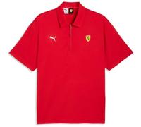Puma Ferrari Cloudspun Kurzarm-poloshirt 2XL Rosso Corsa