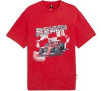 PUMA Scuderia Ferrari Sportswear Graphic T-Shirt Herren, Motorsport, Rosso Corsa, XS Red