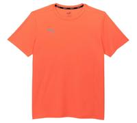 PUMA Damen T-Shirt - Finisher Tee, Funktionsshirt, dryCELL, Rundhals, Kurzarm, Uni Orange 3XL